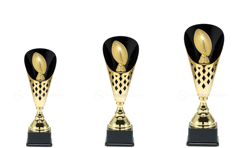 American Football Bokaal - ST.093 - Goud / Zwart