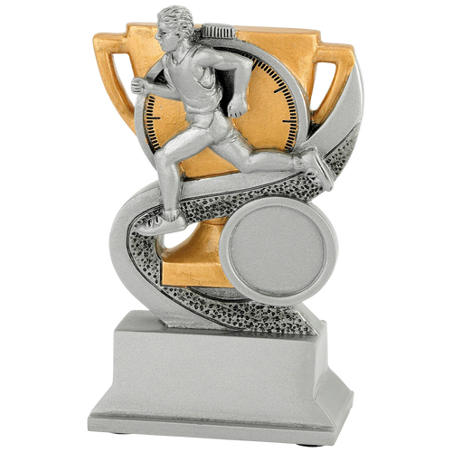 Atletiek Prijs - FG907 - Antiek Zilver / Goud