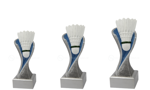 Badminton Prijs - FG4141-FG4143 - Zilver met Kleuraccent