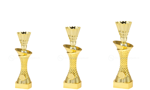 Badmintontrofee - ST.124 - Goud