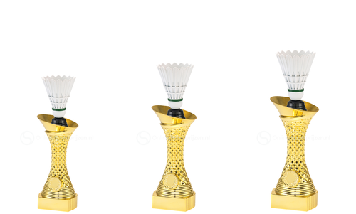 Badmintontrofee - ST.218 - Goud