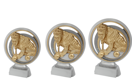 Biljart Prijs - RE.084 - Antiek Zilver / Goud
