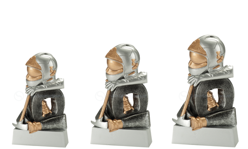 Brandweer Prijs - RE.171 - Antiek Zilver / Goud