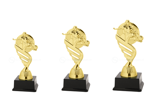 Damesvoetbaltrofee - SS1747 - Goud