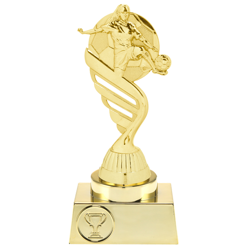 Damesvoetbaltrofee - ST.015 - Goud