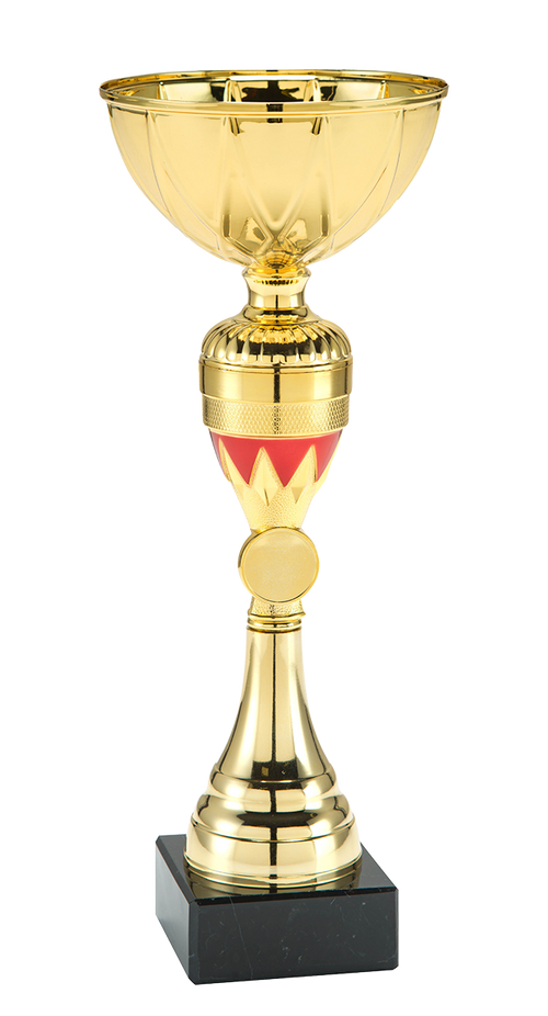 Gouden Beker Amsterdam - ET.392B - Goud / Rood