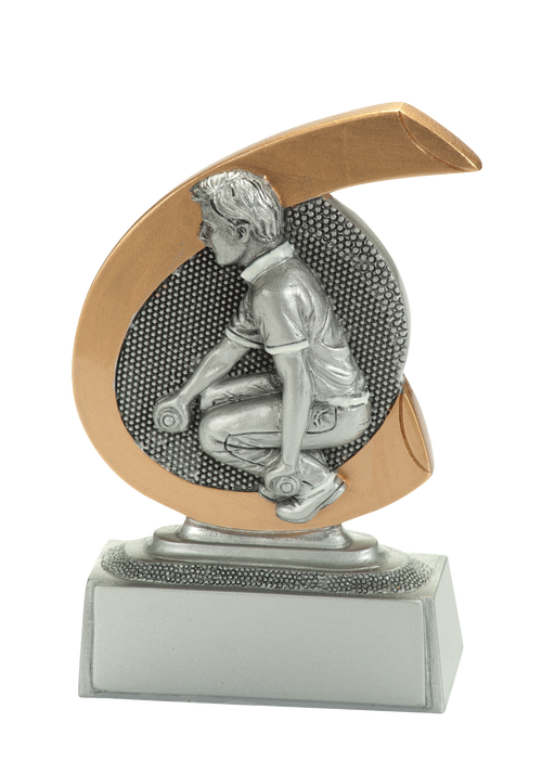 Petanque Prijs - FG281 - Zilver met Kleuraccent