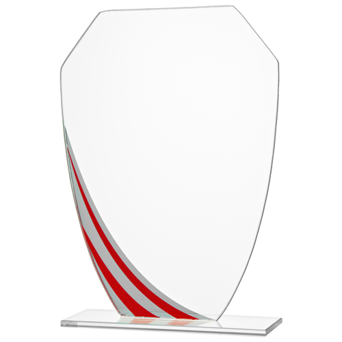 Gekleurd Glas Award - W191-W193 - Rood