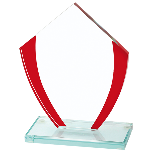 Gekleurd Glas Award - W341-W343-Rood