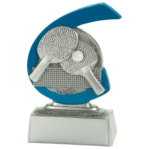 Giethars Tafeltennisprijsje - FG275 - Antiek Zilver met Kleuraccent