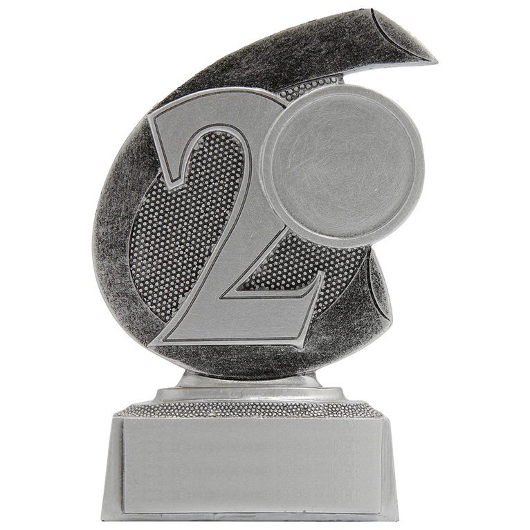 Giethars Plaatsingsprijsje - FG251-FG253 - Antiek Zilver met Kleuraccent
