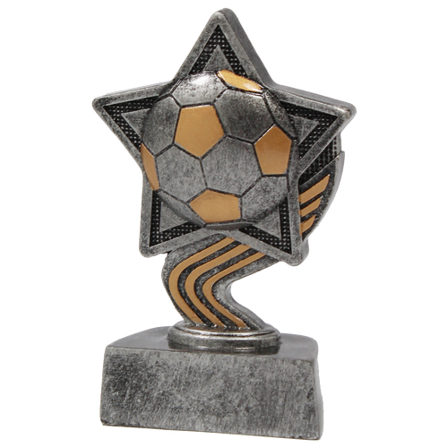 Goedkope Voetbalprijs - FG211 - Antiek Zilver / Goud