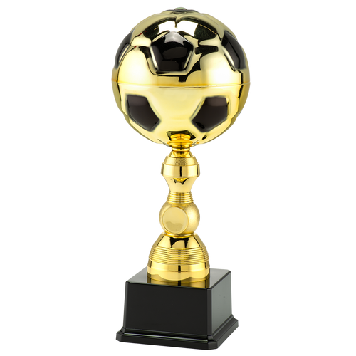 Gouden Bal Voetbalbeker - MT.150 - Goud / Zwart