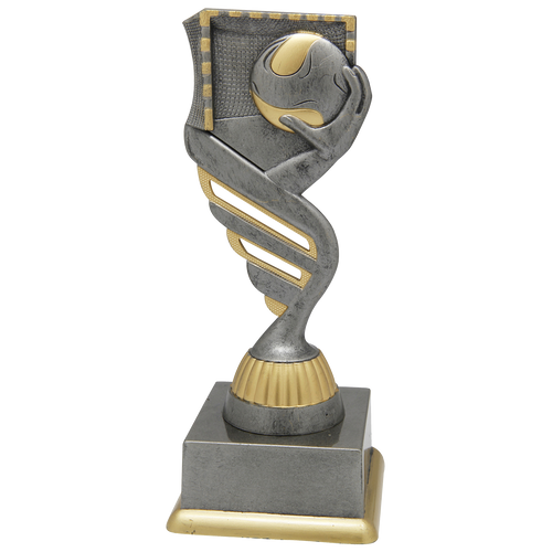 Handbaltrofee - SS1736 - Antiek Zilver / Goud