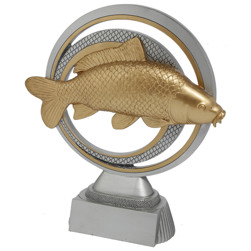 Hengelsport Prijs - RE.083 - Antiek Zilver / Goud