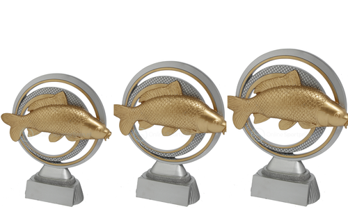 Hengelsport Prijs - RE.083 - Antiek Zilver / Goud
