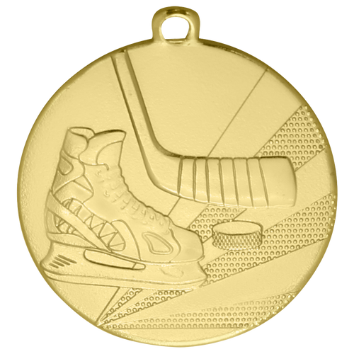 IJshockey Medaille - 50 mm - D112L - Goud, Zilver en Brons