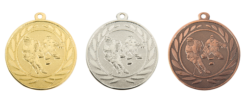 IJshockey Medaille - 50 mm - DI5000.ZA - Goud, Zilver en Brons