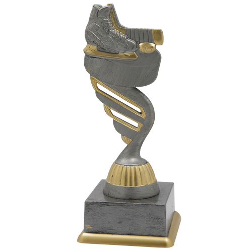 IJshockeytrofee - SS1751 - Antiek Zilver / Goud