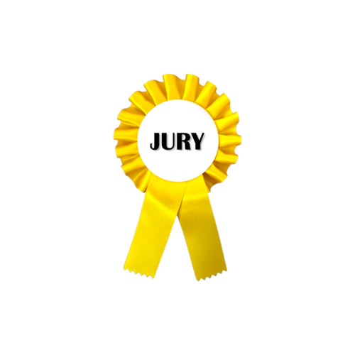 Jury Rozet Paardensport - Dierententoonstelling Jury Rozet - R5