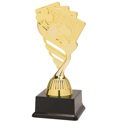Kaartspeltrofee - SS1806 - Goud