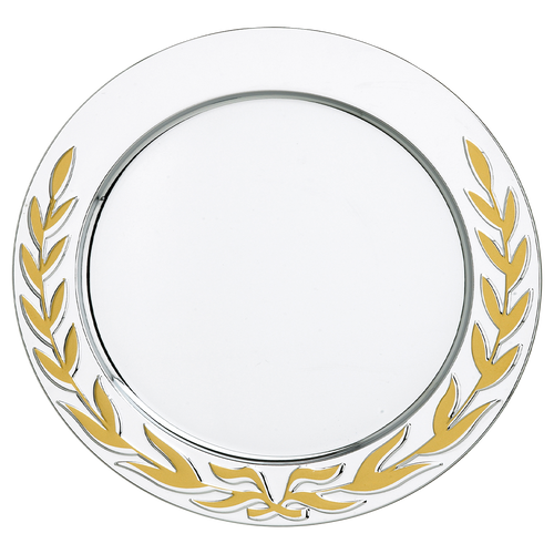 Kampioensschaal met Gouden Krans - 10-20 cm - D311-D314 - Zilver / Goud