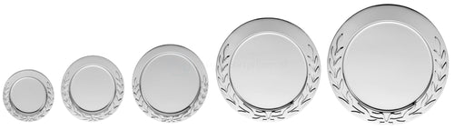 Kampioensschaal met Krans - 10-25 cm - D201-D205 - Zilver
