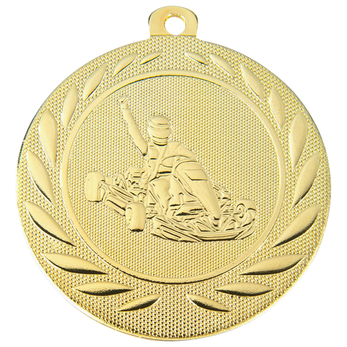 Karting Medaille - 50 mm - DI5000.J - Goud, Zilver en Brons