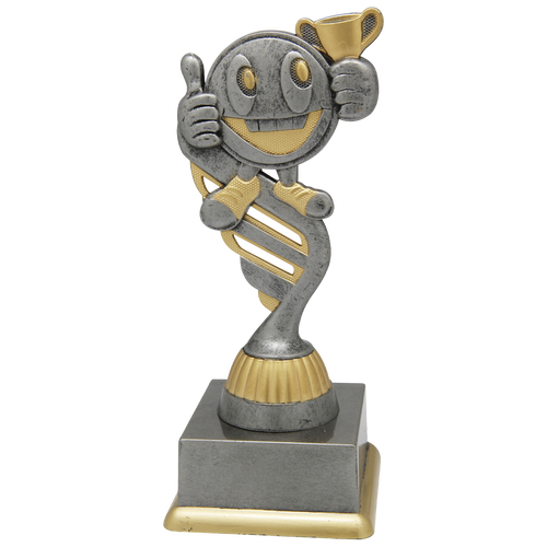 Kindertrofee - SS1727 - Antiek Zilver / Goud