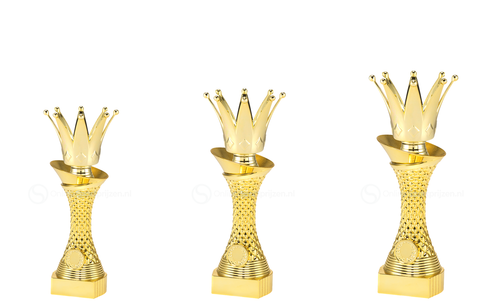 Kroning en Koningsspelentrofee - ST.118 - Goud