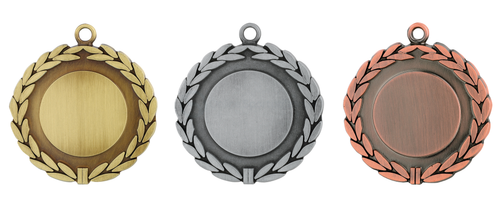 Luxe 'Antique' Medaille Arnhem - 43mm - D7A - Goud, Zilver en Brons