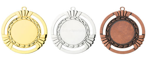 MEGA Medaille Amstelveen - 90mm - D62 - Goud, Zilver en Brons