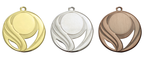 Medaille Assen - 50 mm - DI5006 - Goud, Zilver en Brons
