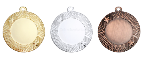 Medaille Cuijk - 40 mm - BS.MI4001 - Goud, Zilver en Brons