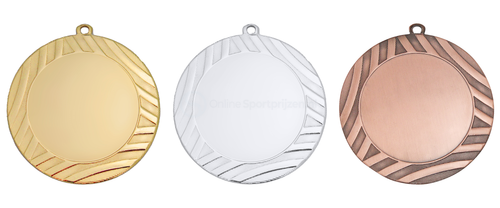 Medaille Heerenveen - 70 mm - BS.MI7001 - Goud, Zilver en Brons