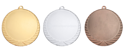Medaille Zeist geschikt voor 50 mm Afbeelding - 60 mm - DI6001 - Goud, Zilver en Brons