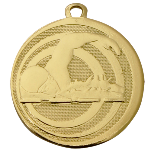 Medaille Zwemmen - 45 mm - ME.091 - Goud, Zilver en Brons