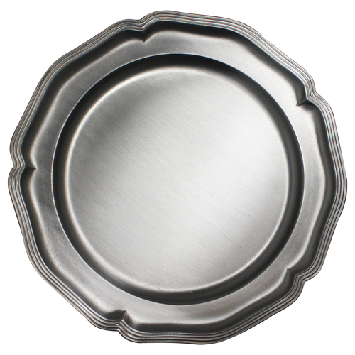 Metalen Wandbord - 14-32 cm - D351-D355 - Zilver