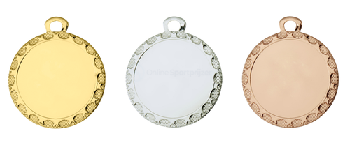 Mini Medaille Aalst - 32 mm - DI3201 - Goud, Zilver en Brons