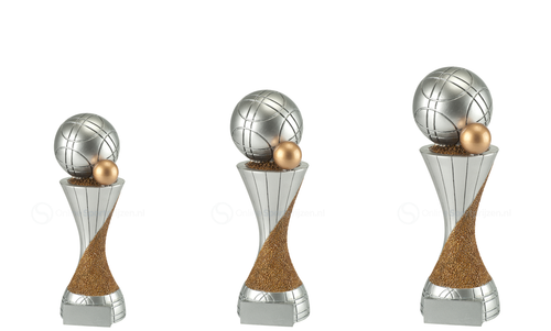 Petanque Prijs - RE.160 - Antiek Zilver / Goud