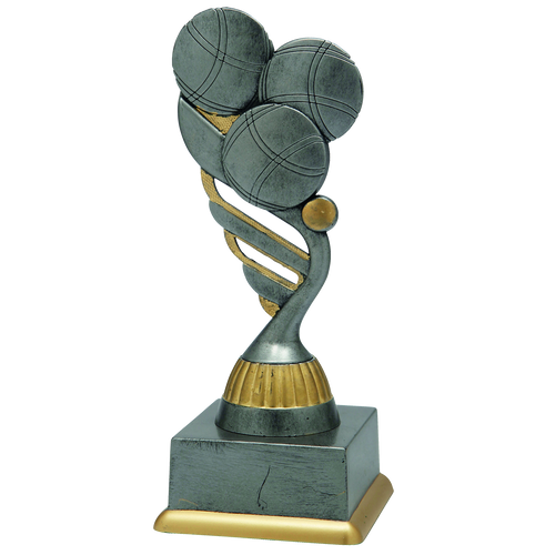 Petanquetrofee - SS1826 - Antiek Zilver / Goud
