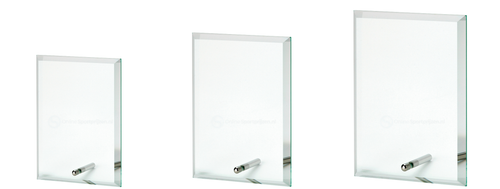 Portrait Glazen Award Geschikt voor Gravure en Full Colour Print - W301-W303