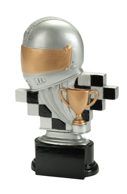 Autosport Prijs - RE.093 - Antiek Zilver met Kleuraccent