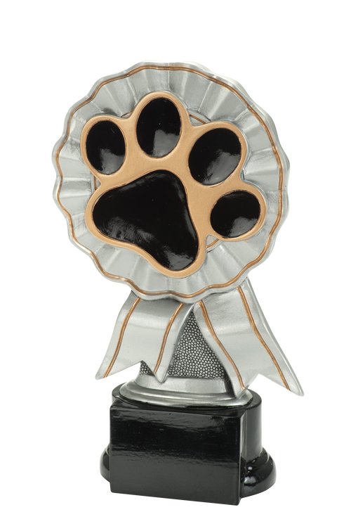 Hondensport Prijs - RE.099 - Antiek Zilver met Kleuraccent