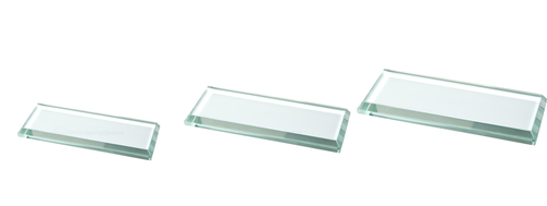 Rechthoekige Glazen Award - W731-W733