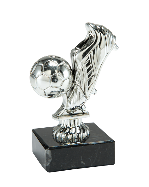 Voetbal Trofee - ST.002 - Zilver