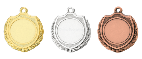 Schild Medaille Emmen - 40 mm - D12A - Goud, Zilver en Brons