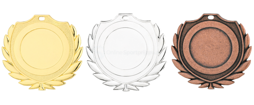 Schildmedaille Zwanenburg - 50 mm - D77A - Goud, Zilver en Brons