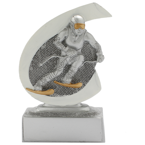Ski Prijs - FG271 - Zilver met Kleuraccent