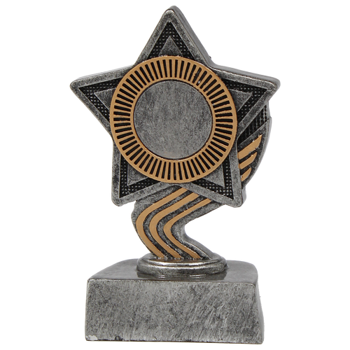 Ster Prijsje - FG210 - Antiek Zilver / Goud